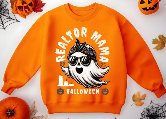 Real Estate Agent Halloween Shirt, Realtor Halloween Shirt, Funny Realtor Halloween Gift, Realtor Ghost Shirt, Spooky Real Estate Shirt,D227