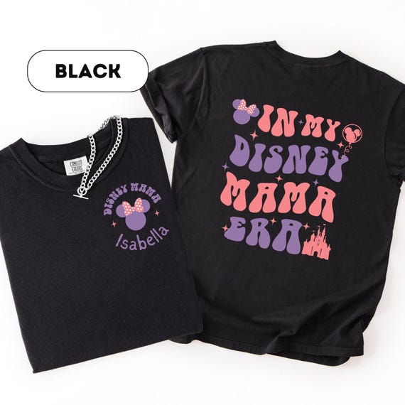 Comfort Colors® in my Disney Mom era Minnie shirt Disney Mom Shirt Pregnancy Announcement Disney Mom Shirt Mothers Gift Disney Best mom,D462