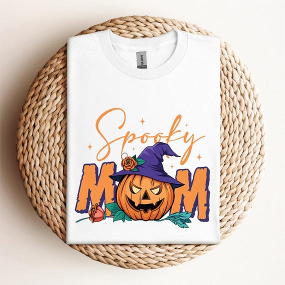 Spooky Mom Shirt, Halloween Mom shirt, Halloween Party, Halloween T-shirt, Hocus Pocus Shirt, Halloween Funny Tee, Halloween Shirt, D373