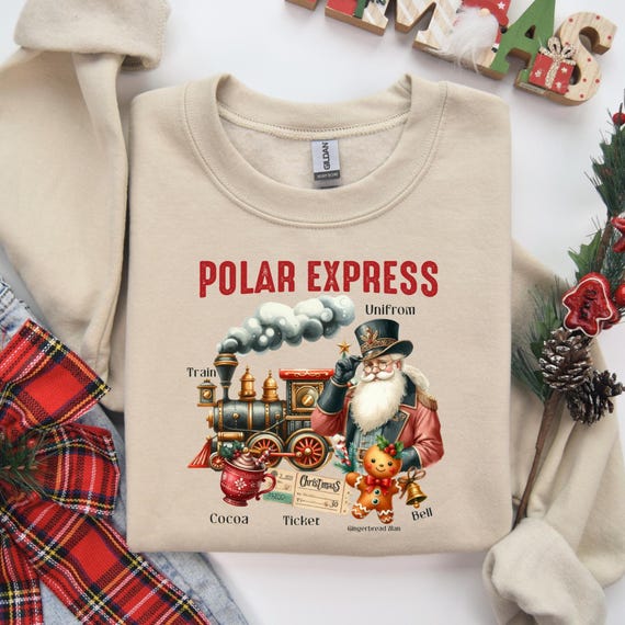 Polar Express Christmas Shirt, Polar Express Ticket Tee, Train Depot Tee, North Pole Shirt, Christmas Holiday Tee, Polar Express Shirt,D086