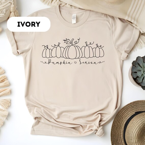 Comfort Colors®, Pumpkin Season T-Shirt, Autumn Fall Shirt, Thanksgiving Shirt, Fall Pumpkin Shirt, Graphic Shirt, Fall Shirt, D394