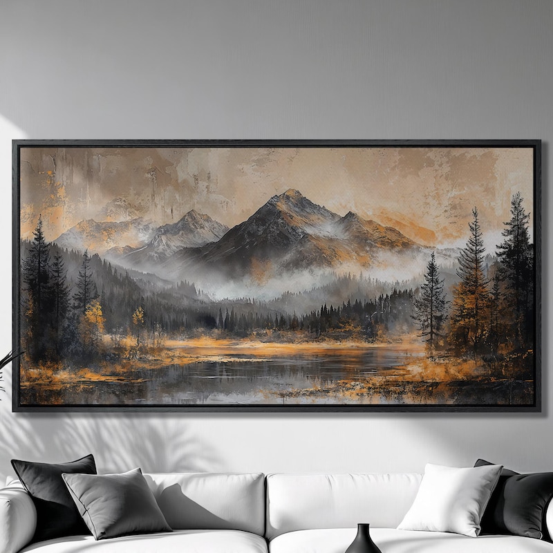 The forest fireplace etsy