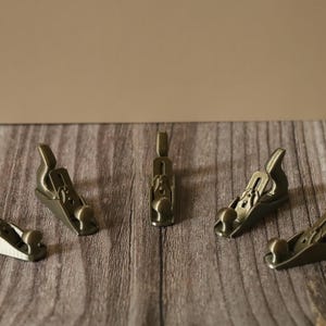 Woodworking Bench Plane Magnet Set - 5 Pieces (Bronze) - Woodworking Gifts and Accessories