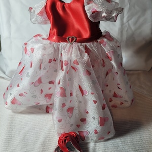 18&quot; Hearts Ball Gown