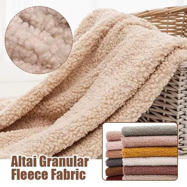 Soft Plush Fabric, Teddy Fleece By The Yard - Solid Colors