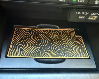 2026+ Subaru Outback Dash Insert: TOPO Pattern, PETG Material