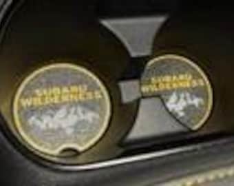 Subaru OUTBACK Wilderness Cupholder Spacer (20-25): Custom Fit, Stylish Interior (Pair)