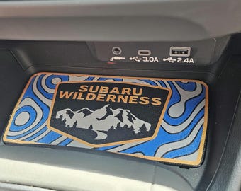 Subaru Crosstrek Wilderness Dash Pocket Pad: PETG Matte Colors (23-26 Models with 11.6" Screen)