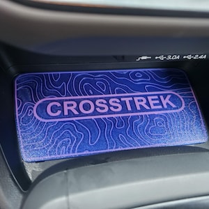 Subaru Crosstrek (23-25) Dash pocket mat. (Only Models that have 11.6&quot; touch screen)
