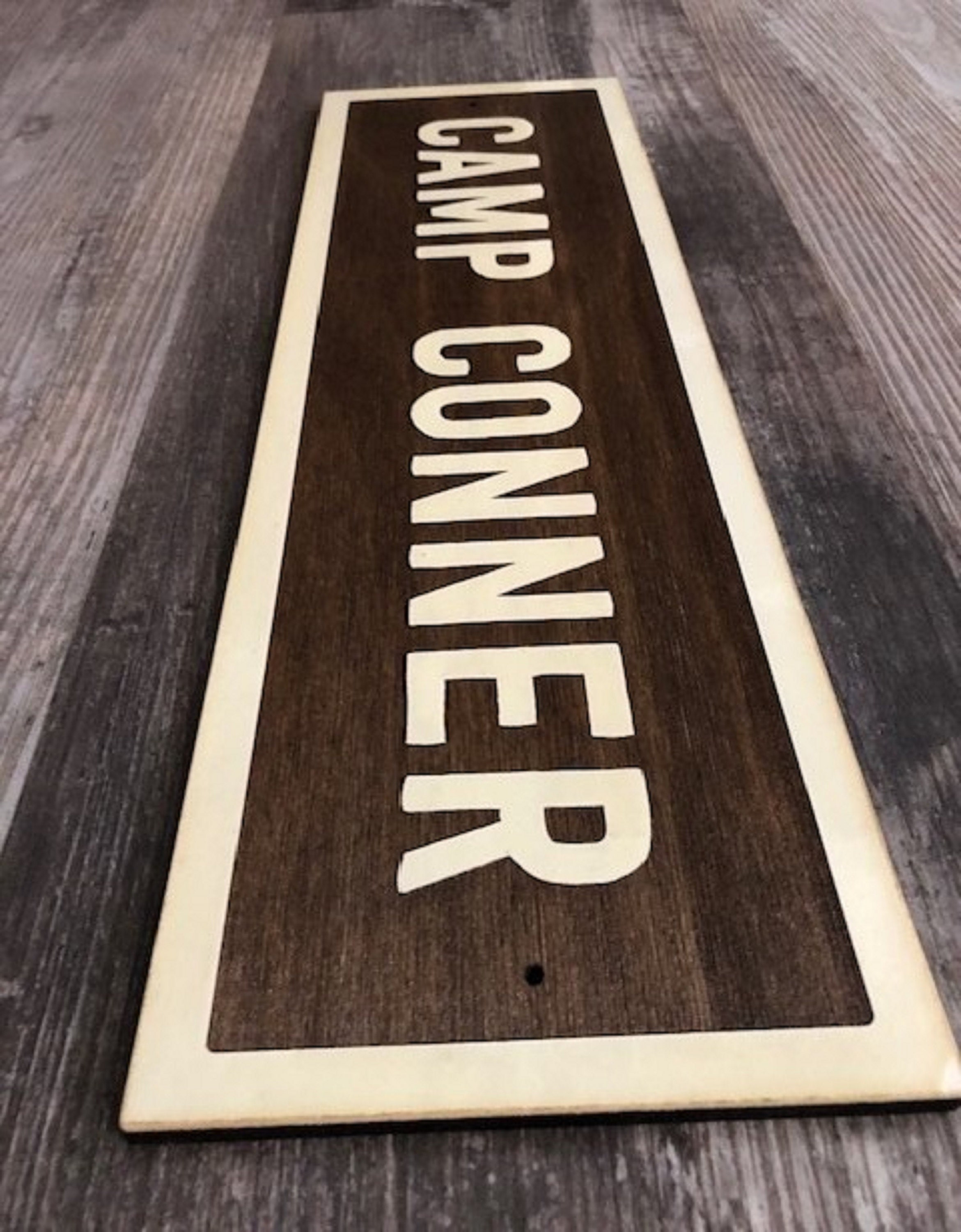 Base Camp Sign, Personalized Camp Sign, Custom Campsite Sign, Custom ...