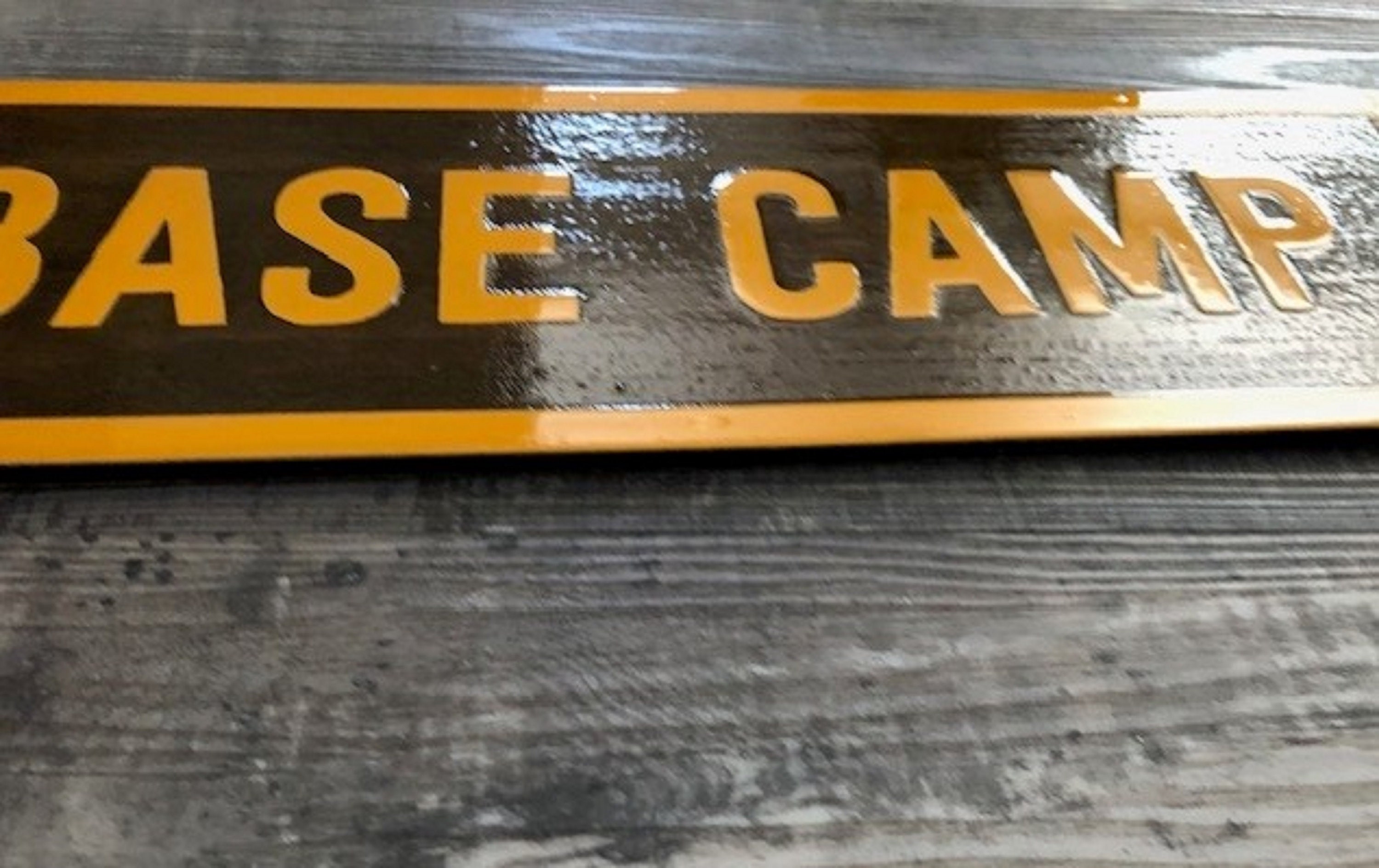 Base Camp Sign, Personalized Camp Sign, Custom Campsite Sign, Custom ...