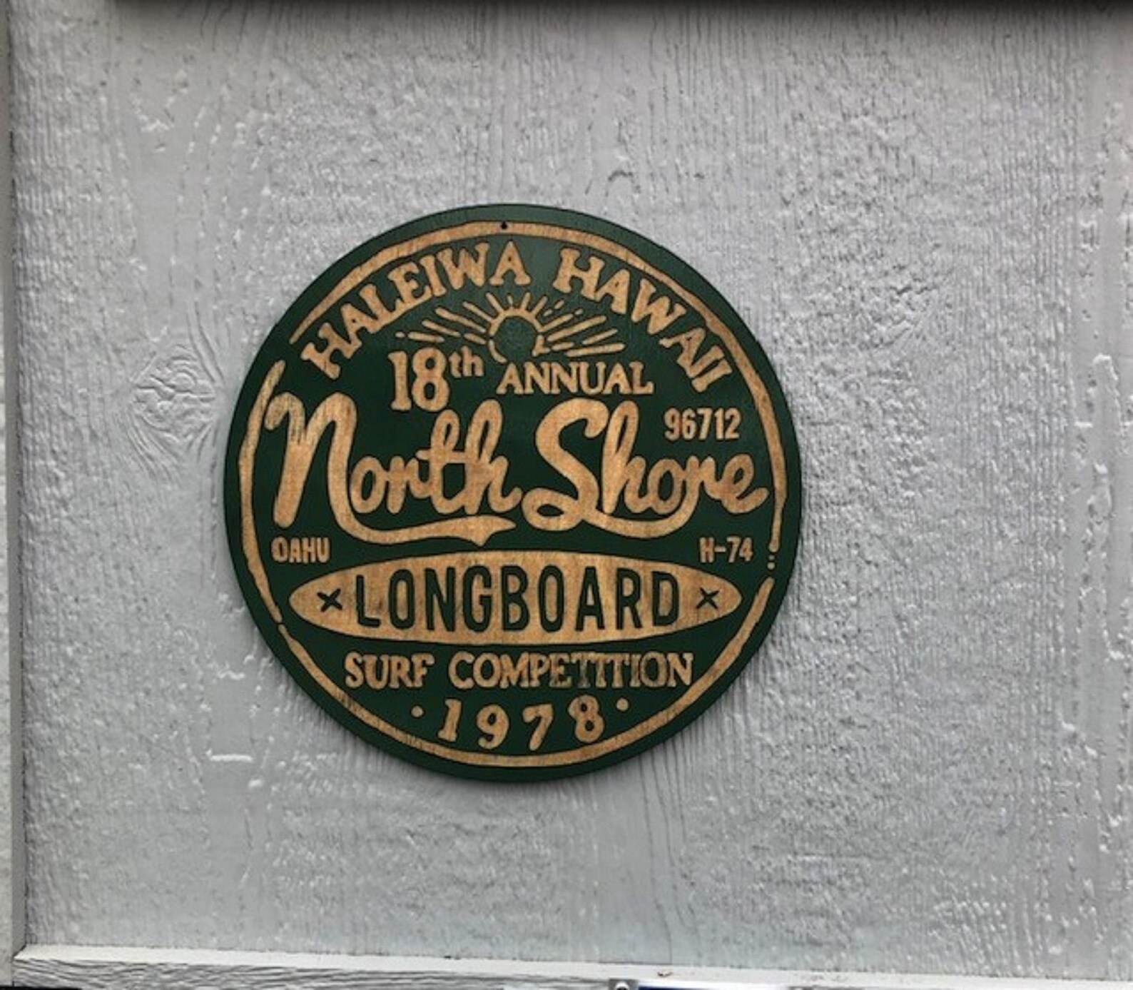 Hawaii Sign, Hawaiian Sign, Surf Sign, Longboard Sign, Beach Sign, Oahu ...