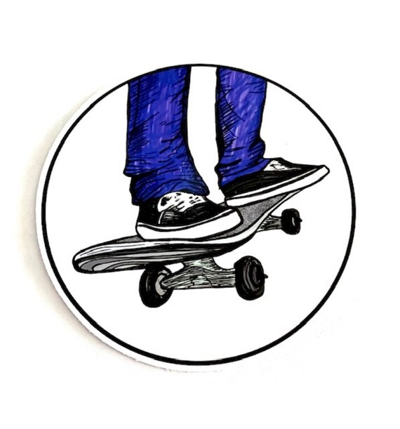 Sticker Skate truck - Autocollant Skate truck