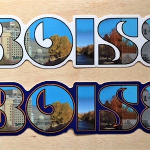 033, Boise Sticker, Boise Idaho Sticker, City Of Boise Sticker, Idaho Sticker, Boise State State, Boise Art, Boise Gifts, Idaho Gifts, Boise