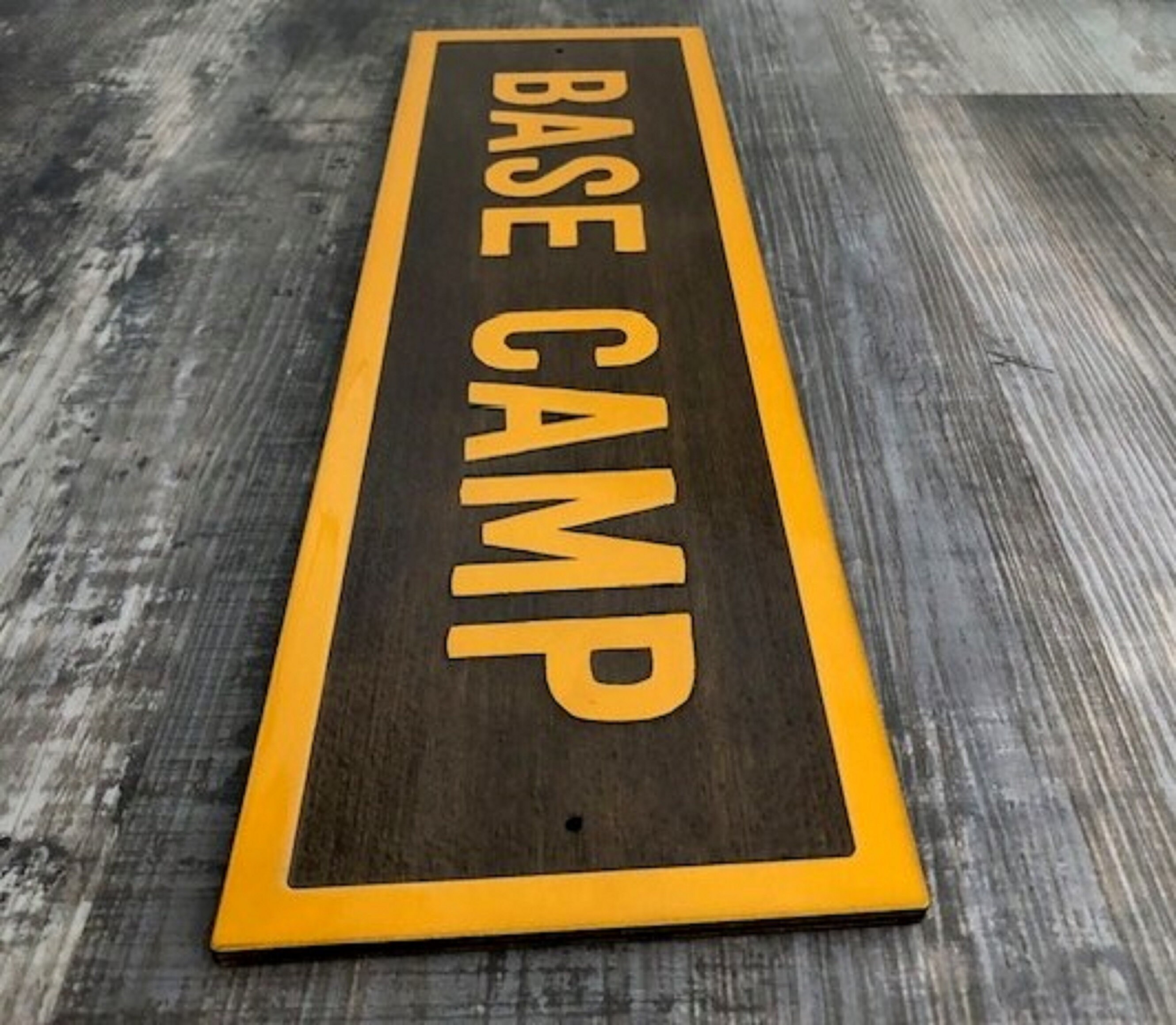 Base Camp Sign, Personalized Camp Sign, Custom Campsite Sign, Custom ...