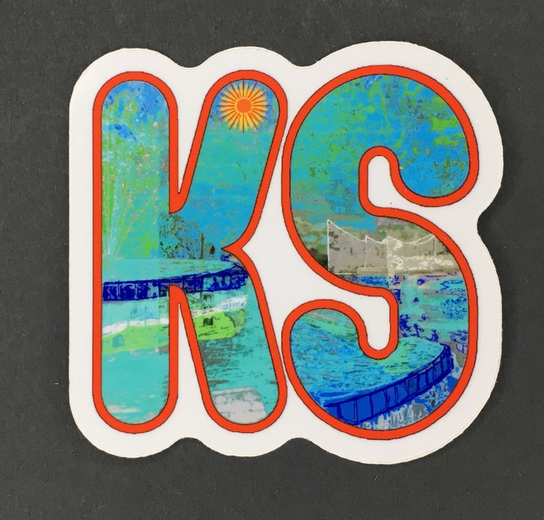 Kansas Sticker, Kansas , State of Kansas, Kansas Gift, Kansas Bumper ...