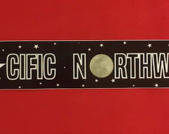 Pacific Northwest Sticker, Pacific Northwest, Washington  Sticker, Seattle Sticker, Oregon Sticker, PNW Sticker, Northwest Sticker, PNW Art