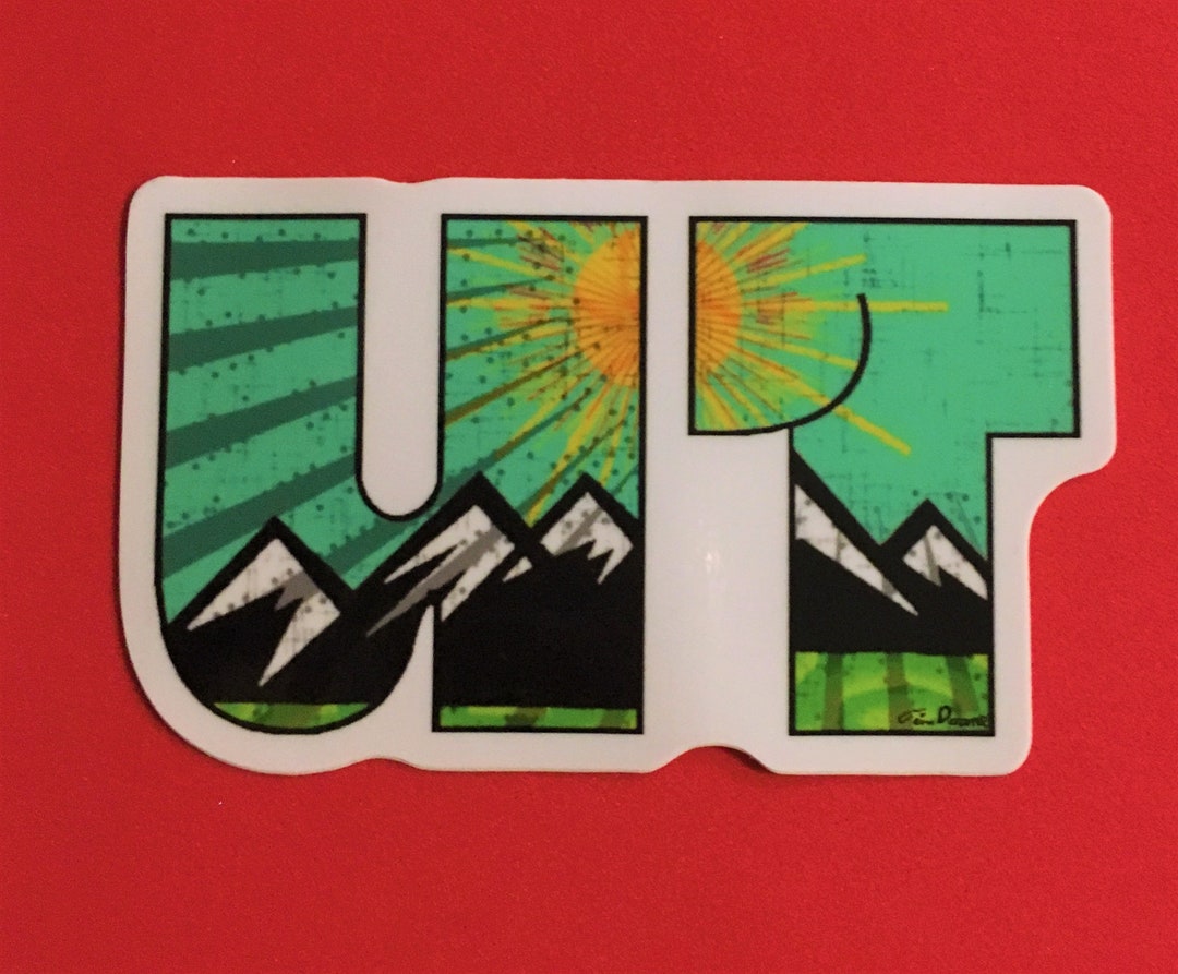 Utah Sticker Utah Bumper Sticker State of Utah Utah Art Etsy