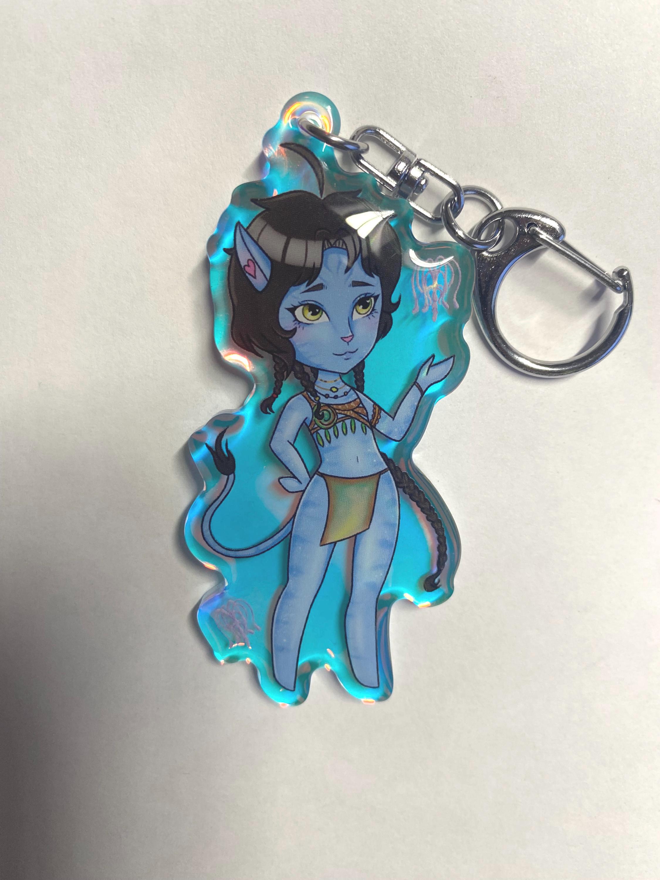 Avatar Kiri Rainbow Keychain - Etsy