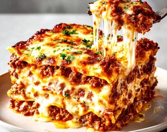 Homemade Bolognese Lasagna - Rich Meaty Sauce, Cheesy Italian Comfort Food