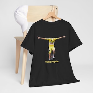 Tadej Pogacar Tour de Francia Winner Tee, Cycling Fan Apparel, Unisex Shirt, Cycling Gift, Sports Fan T-Shirt, Tadej Pogacar Fan Gear