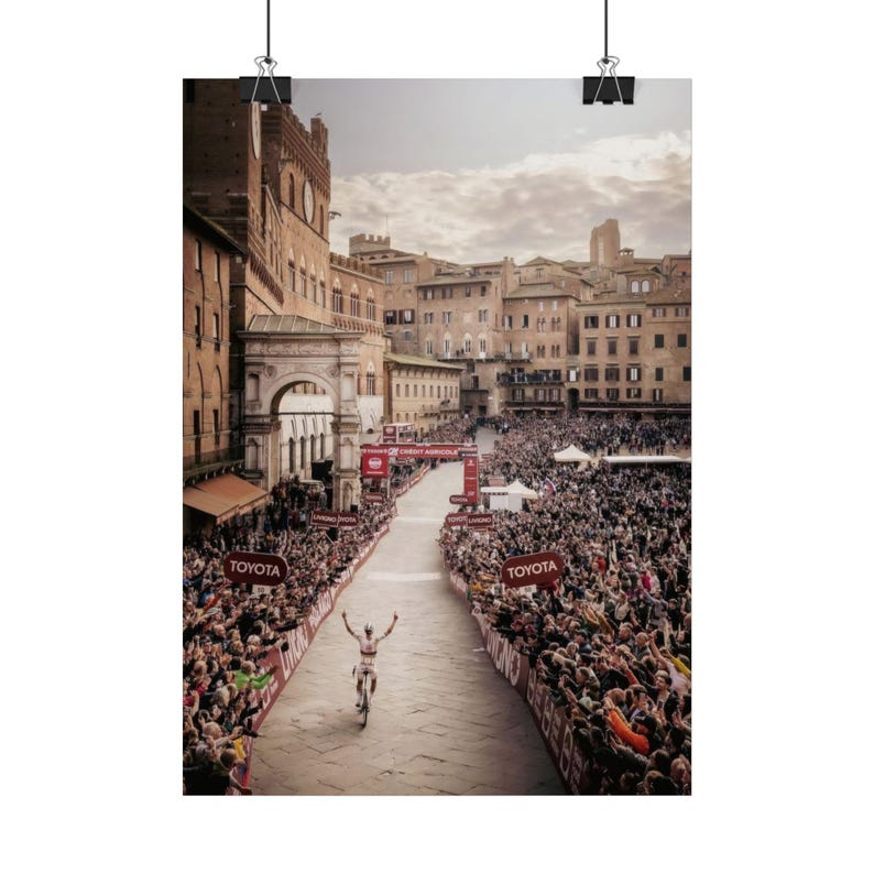 Cycling Poster, Tadej Pogacar, Tour de France Winner, Best Cyclist, Sports Print, Cycling Art, Cycling Gift image 3