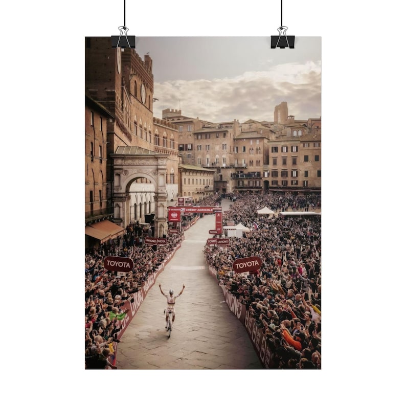 Cycling Poster, Tadej Pogacar, Tour de France Winner, Best Cyclist, Sports Print, Cycling Art, Cycling Gift image 4