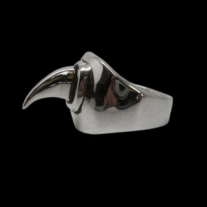 Claw Ring, Sterling Silver Claw Ring, Cat Claw Ring, Spiked Ring, prickly ring, All sizes, Silveralexa
