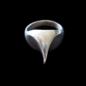 Claw Ring, Sterling Silver Claw Ring, Inspired by Keith Flint Prodigy Rings, Spiked Ring, All Sizes, Silveralexa