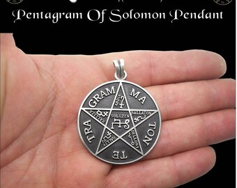 Tetragrammaton Pendant Sterling Silver 