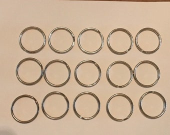 15 Split key rings