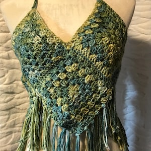 Crochet crop top