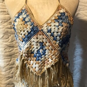 Crochet crop top