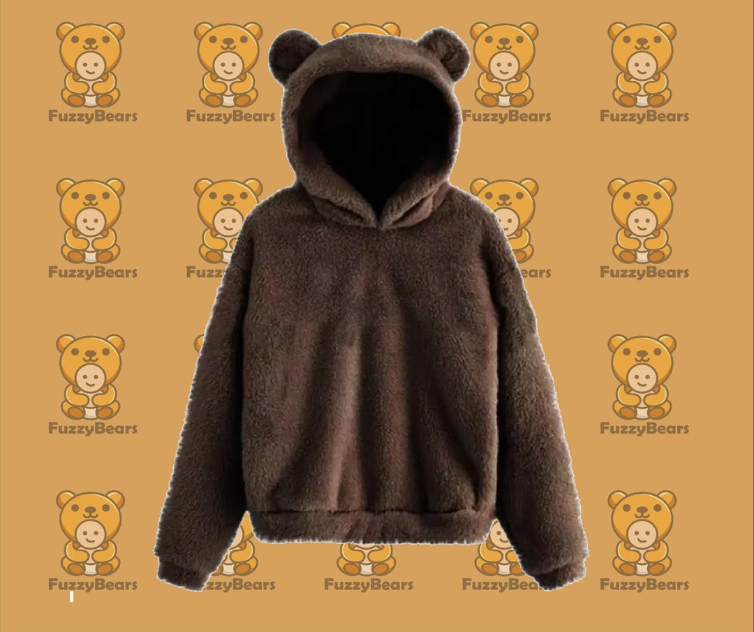 Fluffy Bears Warm Fuzzies Hooded Jacket main image 0