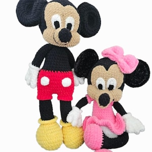 Mickey and Minnie Mouse