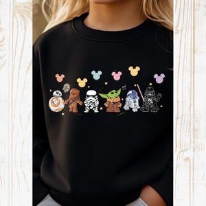Star Wars Disney Balloon Shirt, Star Wars Character Shirt, Disney Star Wars Tee, Disney Sweater, Baby yoda Shirt,Disneyland Vacation
