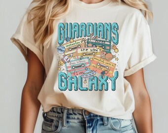 Guardians of the  Galaxy Shirt, Guardians Galaxy Cassette Shirt, Vintage Concert Shirt, Star Wars Songs Shirt, Star Wars Tee, Retro Tee