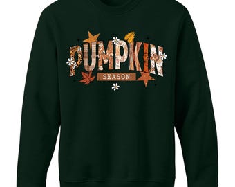 Retro Pumpkin Season Sweatshirt, Cute Fall Sweatshirt, Thanksgiving Gift, Halloween Sweatshirts For Women, Fall Gifts, Autumn Sweatshirt