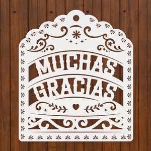 Muchas Gracias Tags, Papel Picado Tags, Party Favor Tags, Mexican Tag, Spanish Tags, Wedding Tags, Mexican Wedding,Colorful Mexican Fiesta