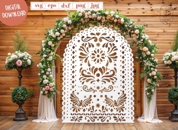 Cielito Lindo Baby Shower SVG, Papel Picado, Mexican Wedding