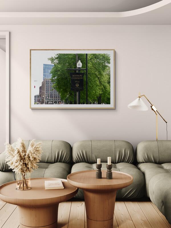 Boston Common Sign - Etsy