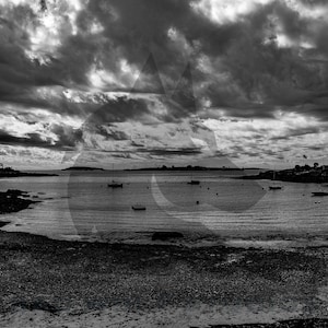 Stormy Skies Over Boothbay Harbor