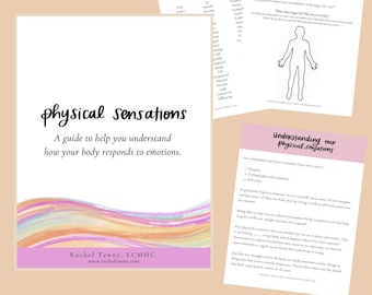 Digital Download- Physical Sensations Worksheets