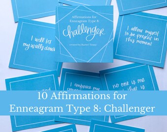 Enneagram Affirmations Type 8: Challenger