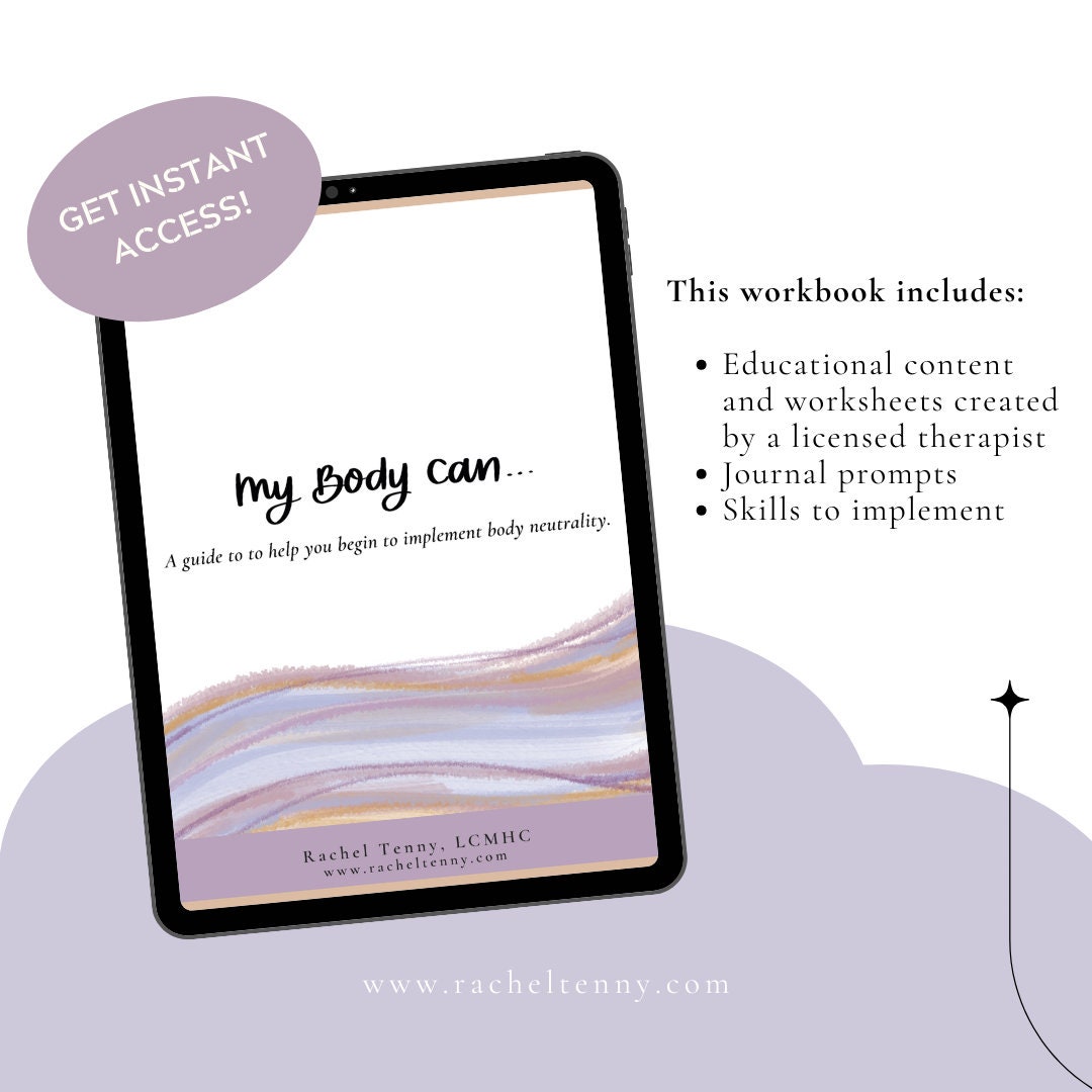 Body Neutrality Worksheet.pdf My Body Can Worksheets | Body Neutrality | Digital Download - Etsy ...