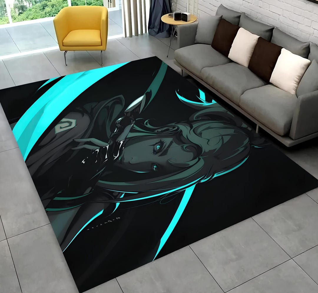 Valorant Team Rug: Sova, Phoenix, Jett, Reyna - Gamer Gift - Etsy