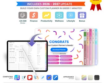 Digitaler Kalender 2026: iPad Goodnotes Notability