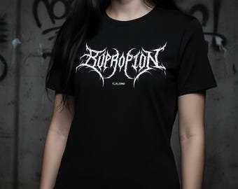 Bupropion (Wellbutrin) Metal Unisex Tee, Satirical Antidepressant T-Shirt, Medication Tshirt, Therapy, Psychiatry, Dark humor