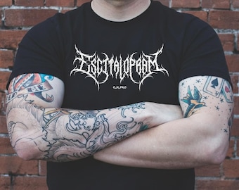 Escitalopram (Lexapro) Metal Band Tee, Dark Humor Shirt