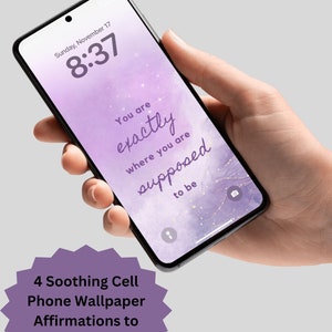 Affermazioni sulla terapia di rottura per depressione e salute mentale - Download digitali istantanei, quattro scelte di sfondi per telefono per la guarigione dopo una rottura
